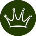 Crown Icon Icon with line drawn crown